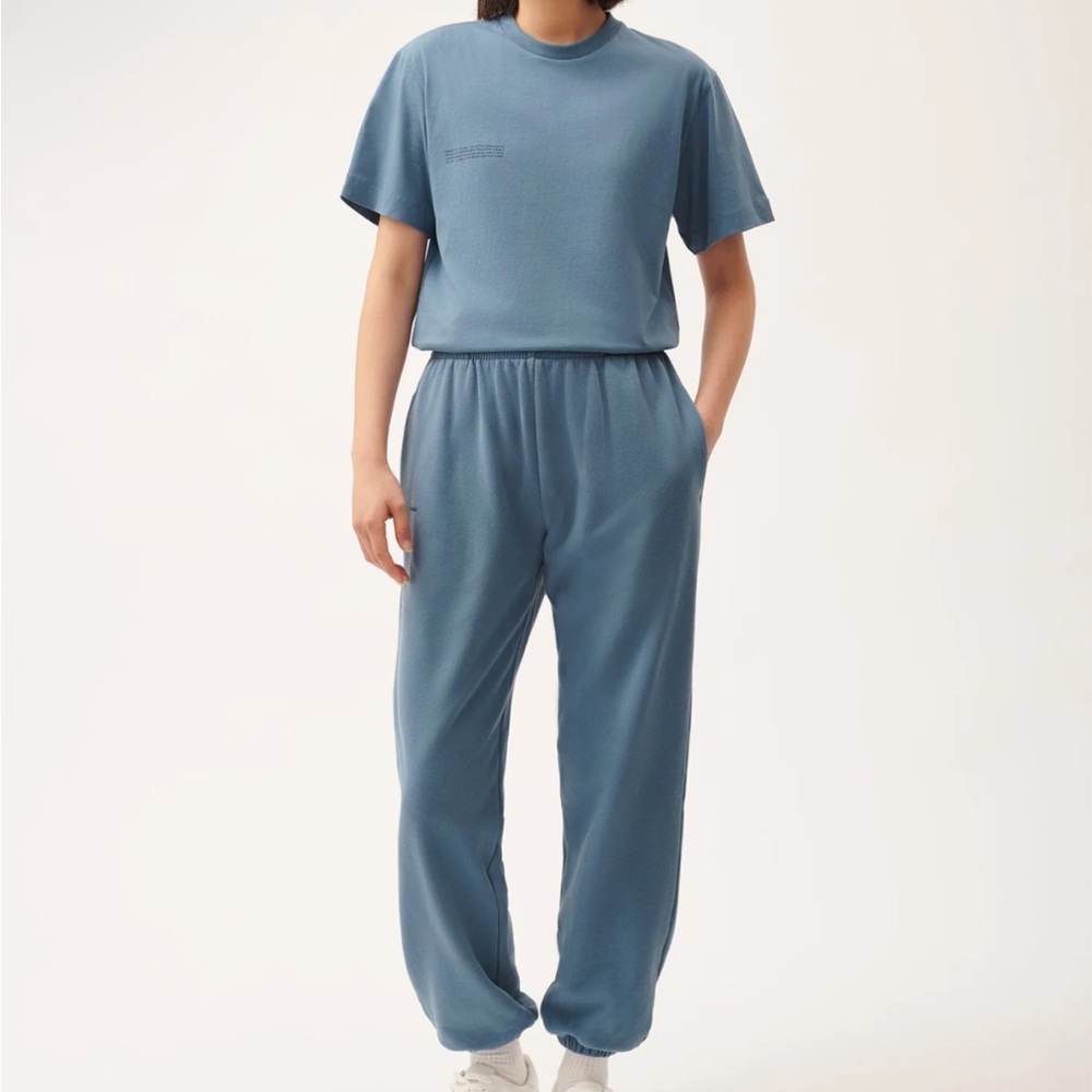 Pangaia Blue Short Sleeve (indigo blue) Size M